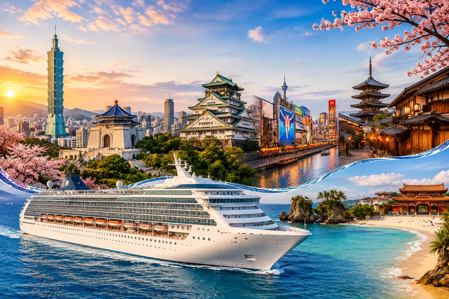 10D09N ASIA: Taipei, Osaka, Kochi & Okinawa