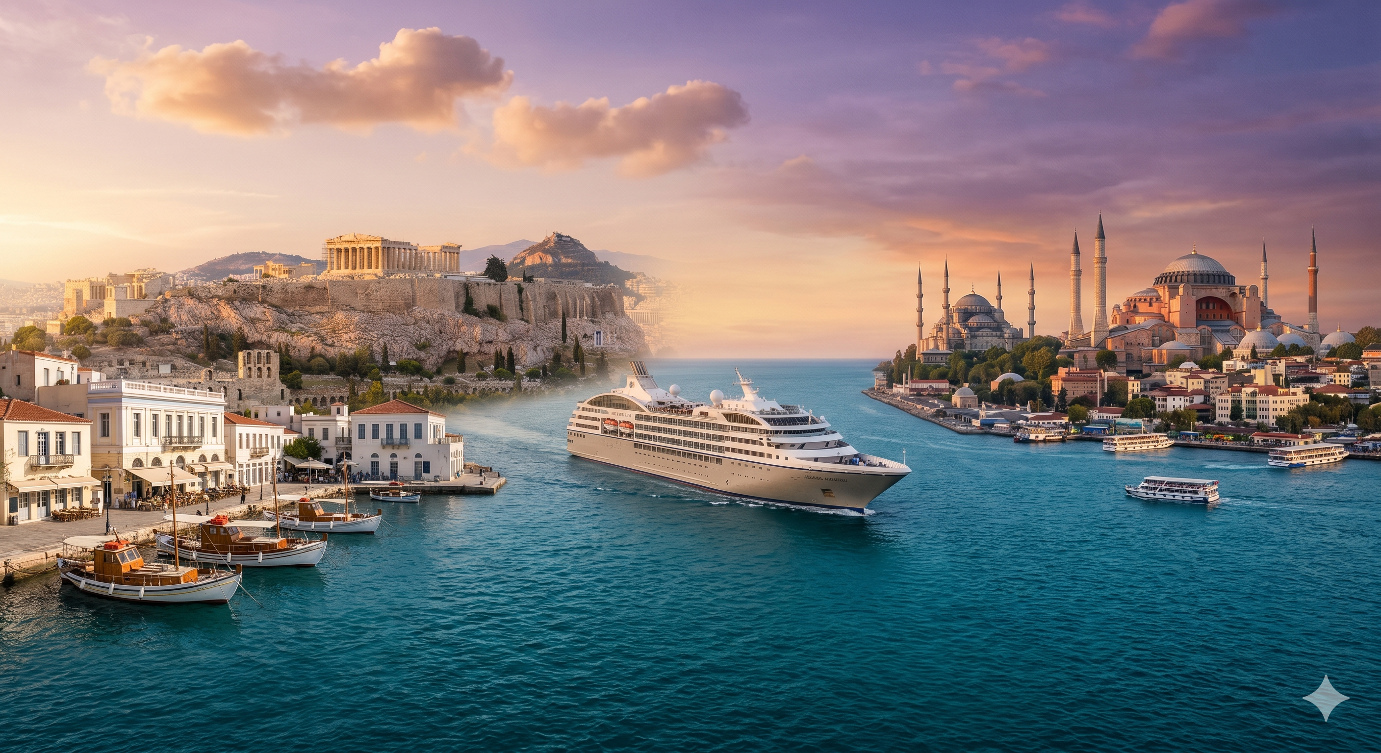 8D7N SINGAPORE Athens (Piraeus) – Istanbul (AEGEAN WONDERS) SINGAPORE (Genting Dream)
