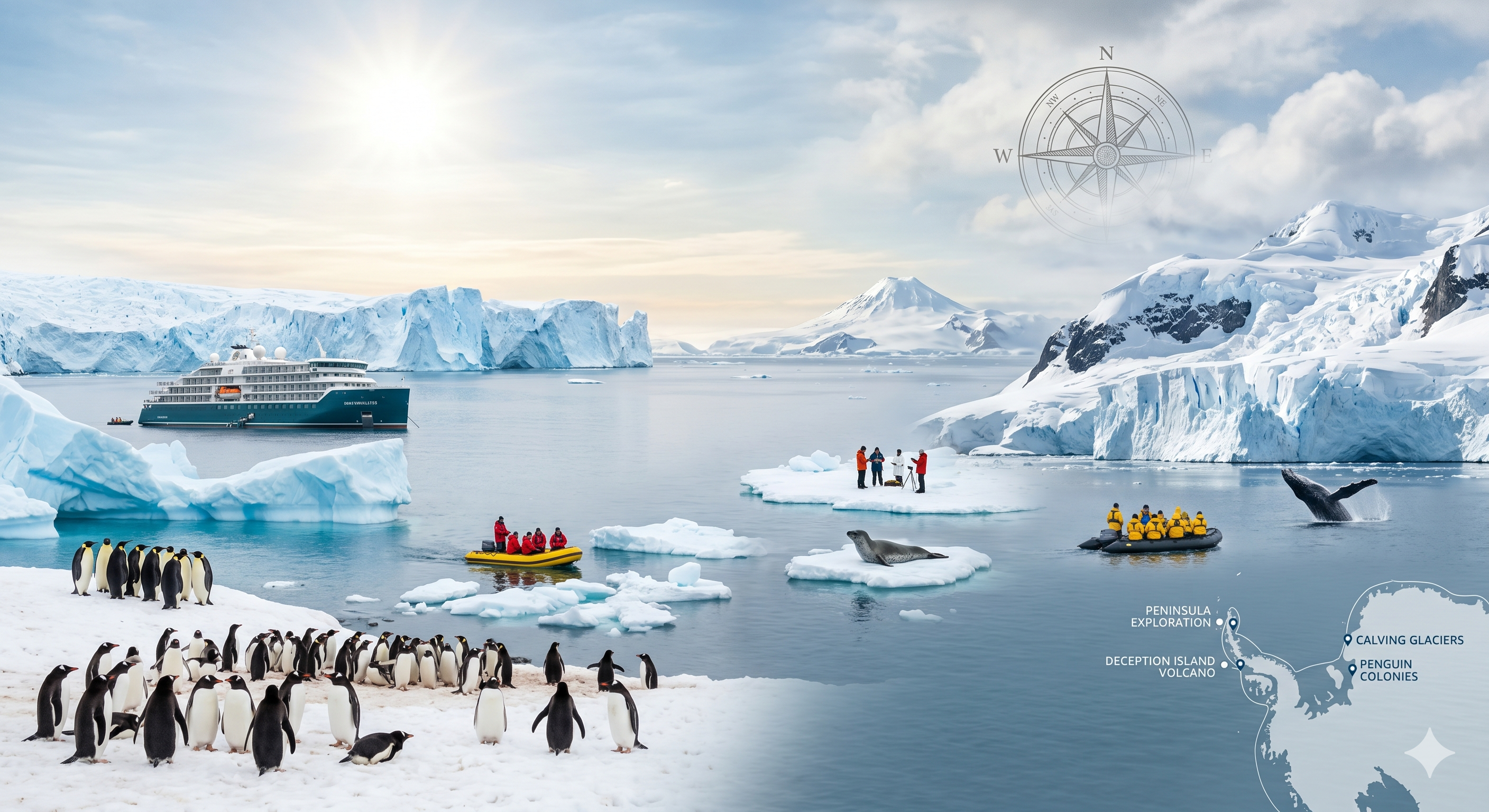 SWAN HELLENIC : 16D12N SINGAPORE Antarctic Wonders SINGAPORE (QUANTUM OF THE SEAS)